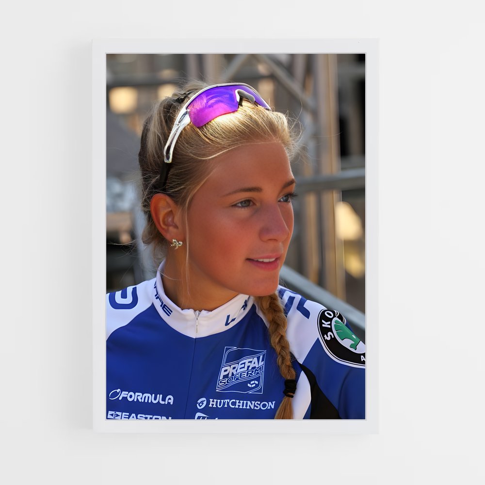 Poster La Reine des Cyclistes – affiche Cyclisme (vue 3)